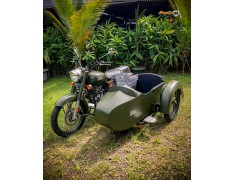 Sidecar Kit for Royal Enfield Military Green Touring Edition